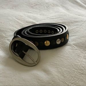 Palpo Genuine Leather Belt, made in Italy, sz 36